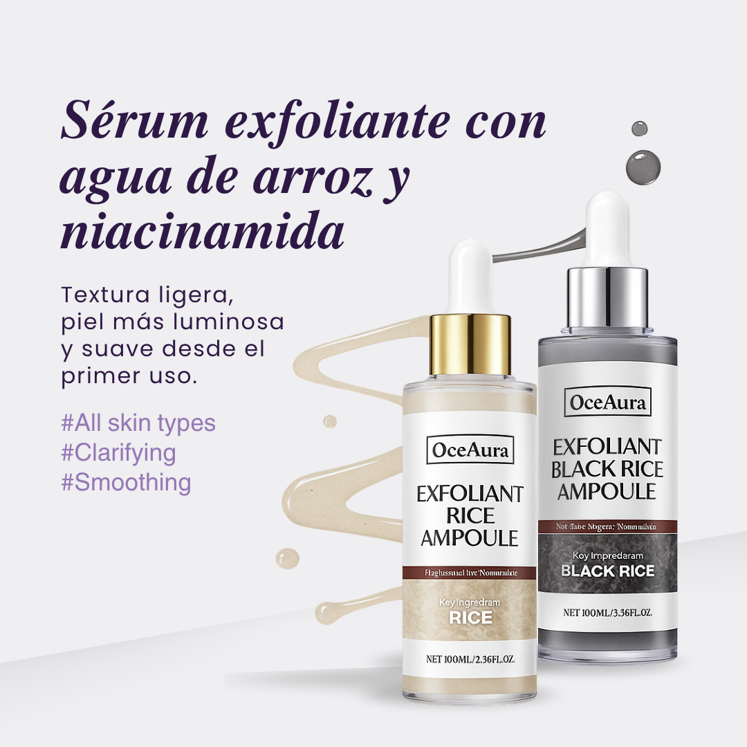 Ampolla Exfoliante con Arroz — Luminosidad Radiante