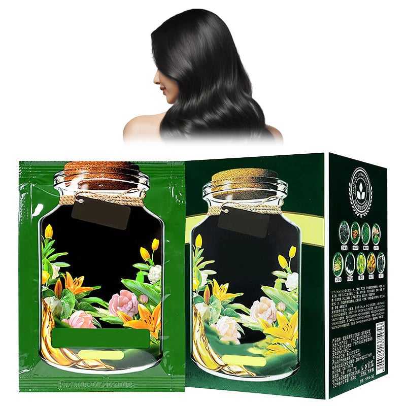 🎁2025 New Hot Sale 49% OFF💖3-In-1 Botanical Hair Coloring Cream