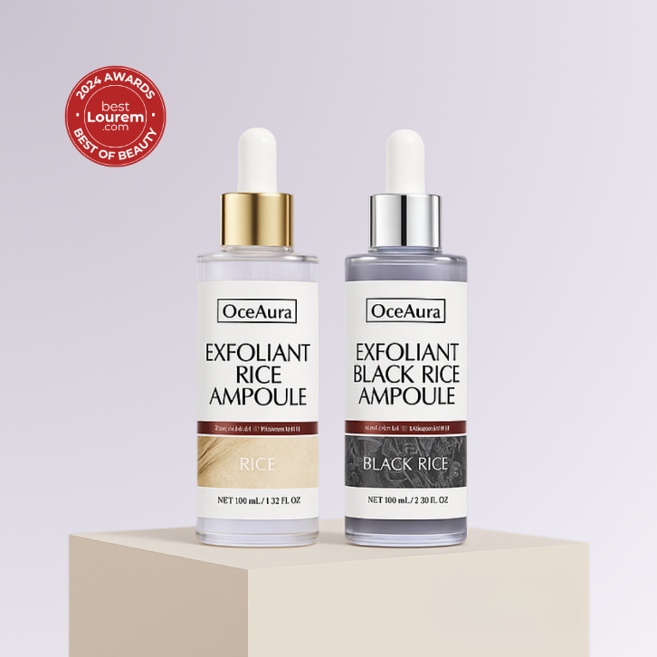 OceAura Rice Liquid Series Skin Cleansing Exfoliating Dead Skin Facial Care Essence