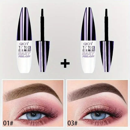Waterproof Peel-Off Brow Tint (Black/Brown)