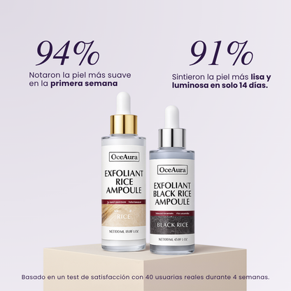 Ampolla Exfoliante con Arroz — Luminosidad Radiante