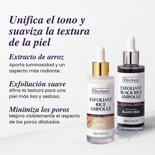 Ampolla Exfoliante con Arroz — Luminosidad Radiante