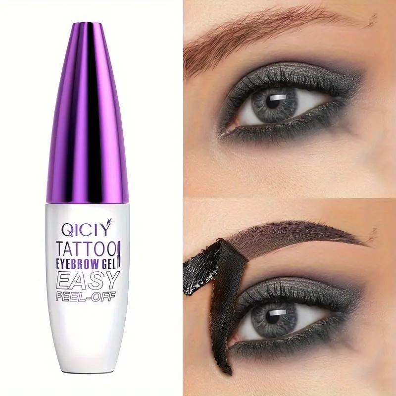 Waterproof Peel-Off Brow Tint (Black/Brown)