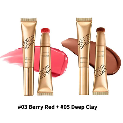 🎁LAST DAY  BUY 1 GET 1 FREE 💖Blush Wand & Contour Wand Duo