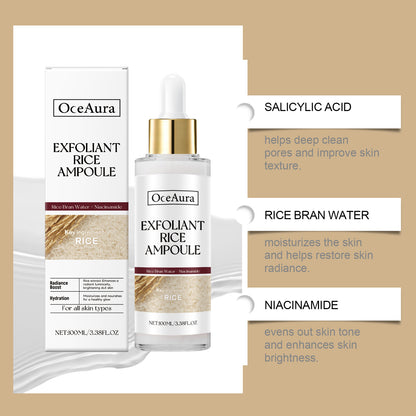 OceAura Rice Liquid Series Skin Cleansing Exfoliating Dead Skin Facial Care Essence
