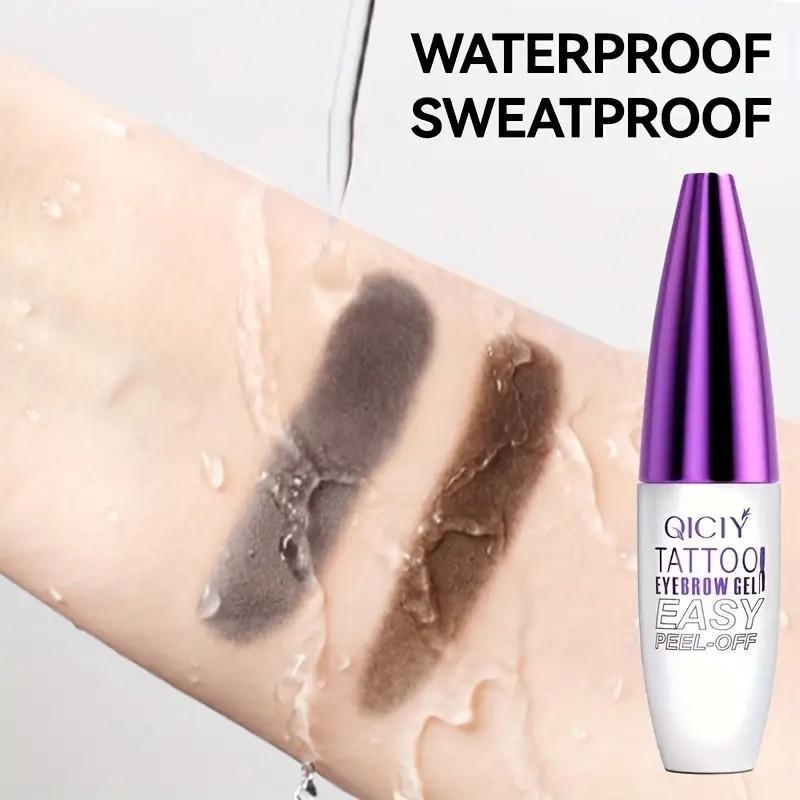 Waterproof Peel-Off Brow Tint (Black/Brown)